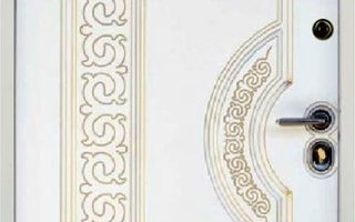 металлическая дверь в квартиру с отбойником, отделка МДФ с двух сторон
